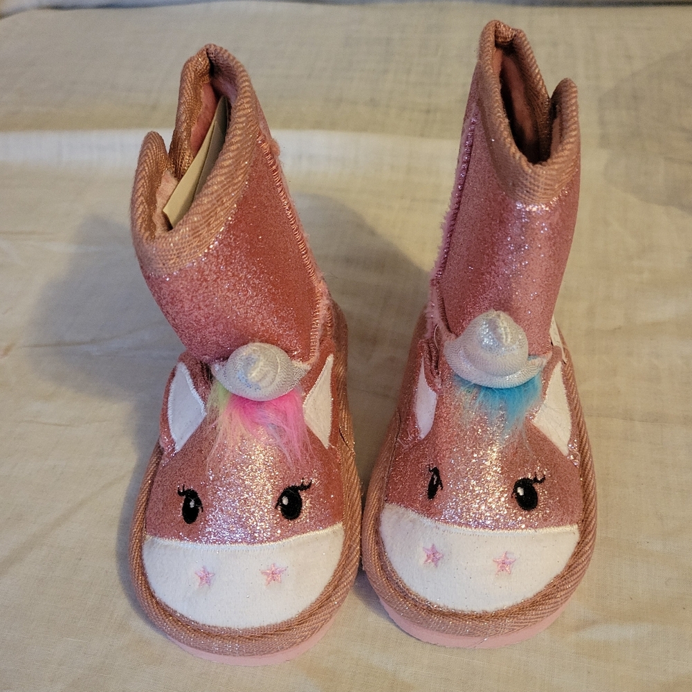 Sparkly Unicorn Slippers